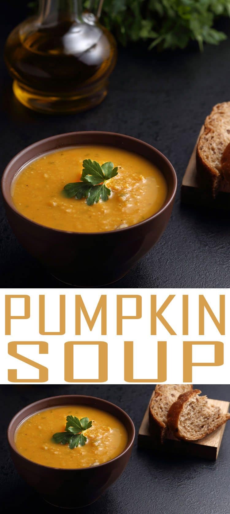 Pumpkin Soup recipe is a perfect way to use up pureed pumpkin from your garden. This hearty winter soup is soothing and healthy.