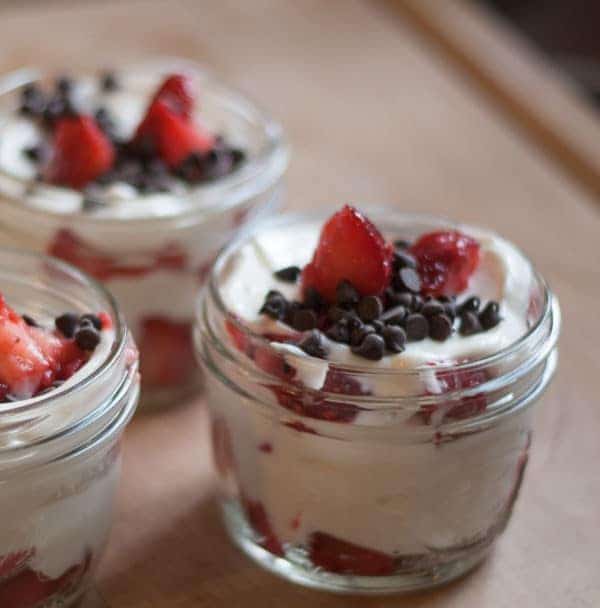 Sinfully Delicious Chocolate Chip Yogurt Parfait All She Cooks