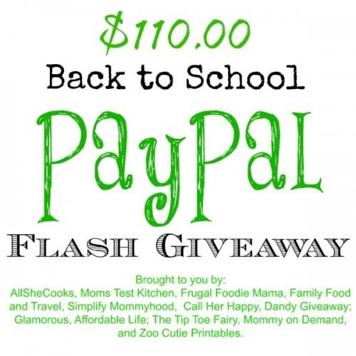 Paypal Flash giveaway