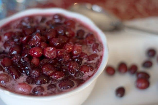 Homemade Cranberry Sauce