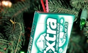 Mint Sugar Free Gum Stocking Stuffers or Ornaments #shop #GiveExtraGum #sponsored