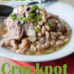 Permalink to: Crockpot Ham and Beans Crockpot ham and beans