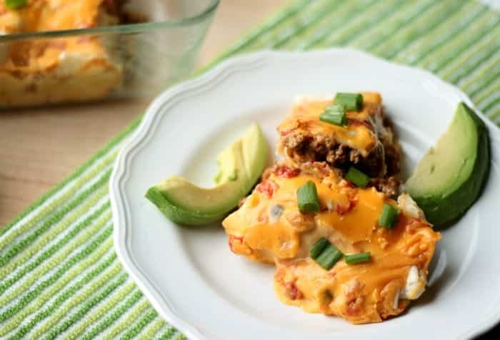 Cheesy Beef Burritos