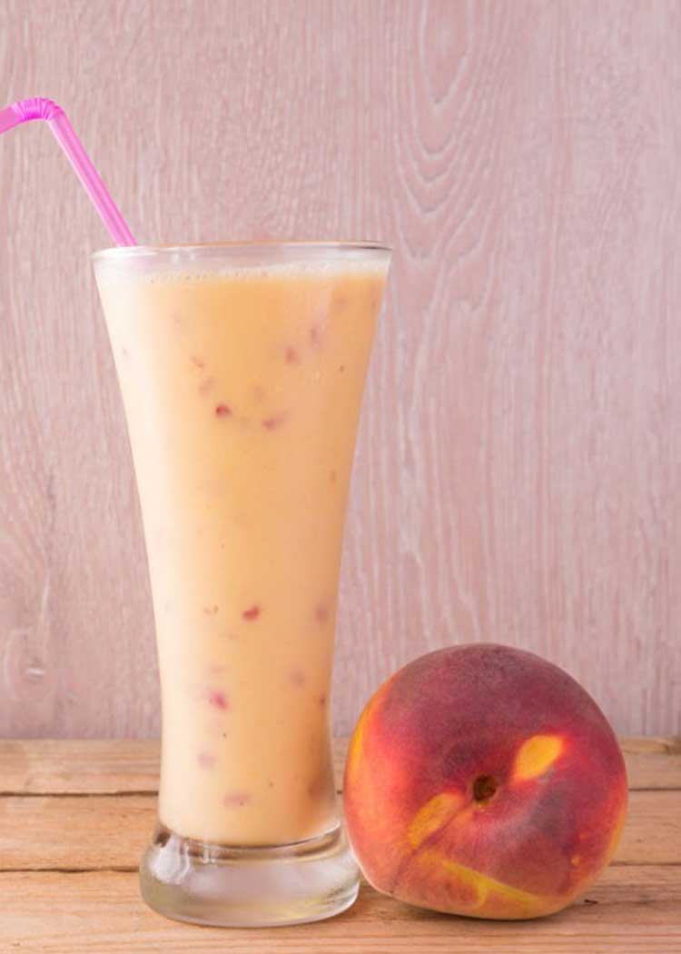 Peach Milk Recipe