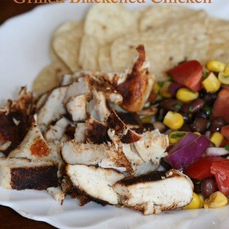 Grilled Blackened Chicken Breast