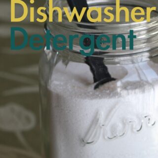 DIY Dishwasher Detergent