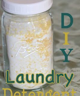 DIY Laundry Detergent, make your own laundry detergent soap