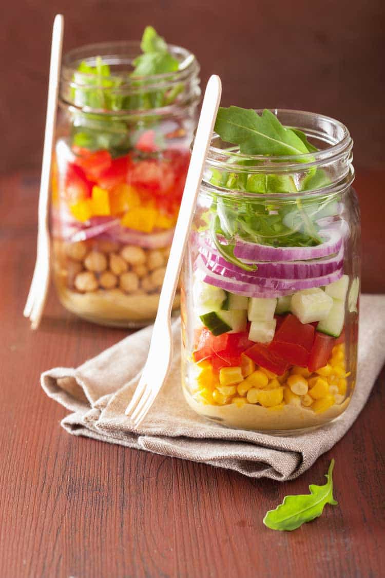 Fruit Salad in a Jar