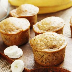 Perfect Banana Muffins. This easy muffin recipe is so simple to bake that is is a perfect for those who have little to no experience in the kitchen. These moist muffins are a great breakfast recipe, but they also make nice after school snacks. Looking for recipes for kids in the kitchen? This one is a great place to start.
