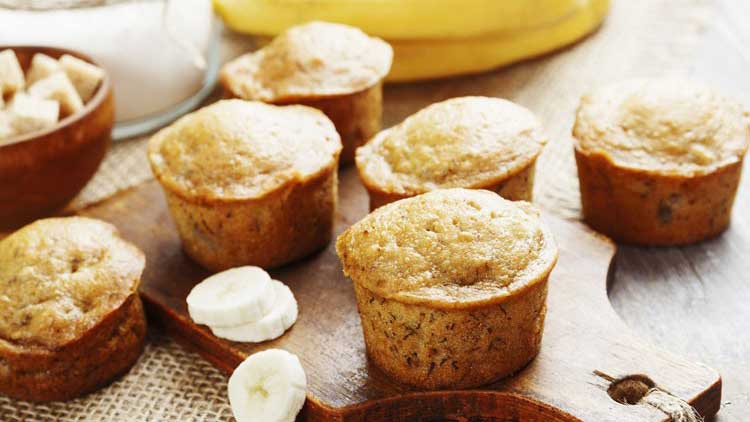 The Very Best Banana Muffins