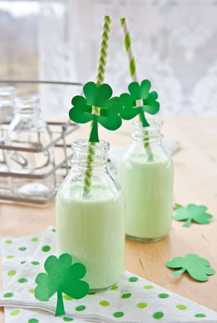 fun st patricks day shake