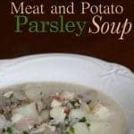 Permalink to: Meat & Potato Parsley Soup Meat and Potato Parsley Soup
