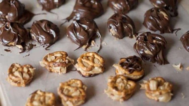 Chocolate Covered Peanut Butter Pretzels