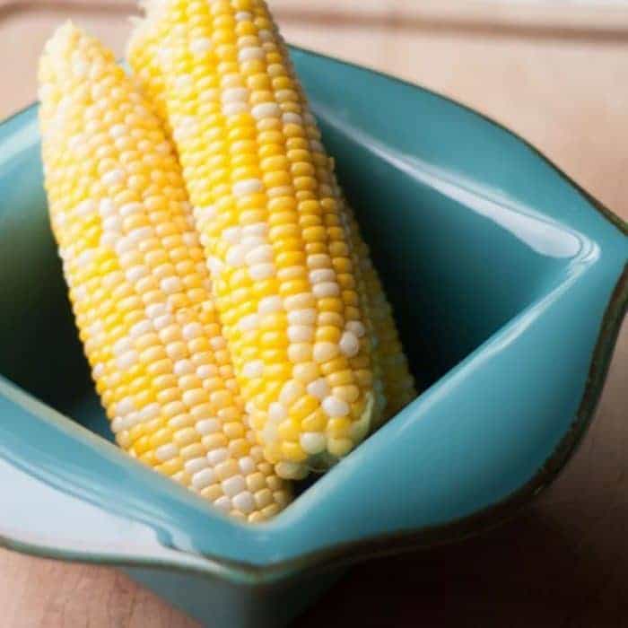 cooler corn on the cob