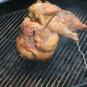 Perfectly Grilled Chicken Halves