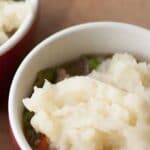 Permalink to: Individual Shepherd's Pie Recipe You'll enjoy this traditional Shepherd's Pie recipe that we've adapted for individual portions. Meat and potatoes with some veggies is a classic recipe and a great way to make a budget meal.
