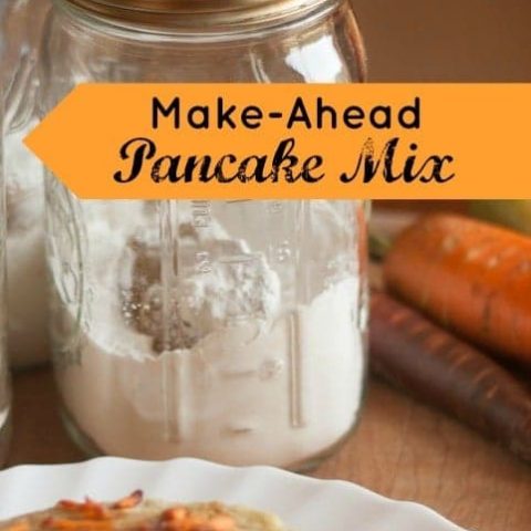 Homemade Pancake Recipe from Scratch Make-Ahead Mix