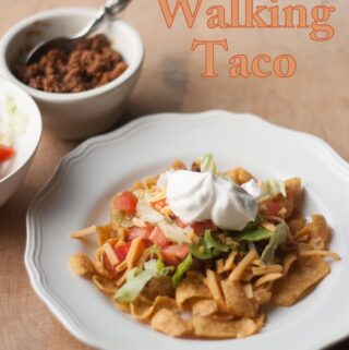 Walking Taco #easydinner #tacos
