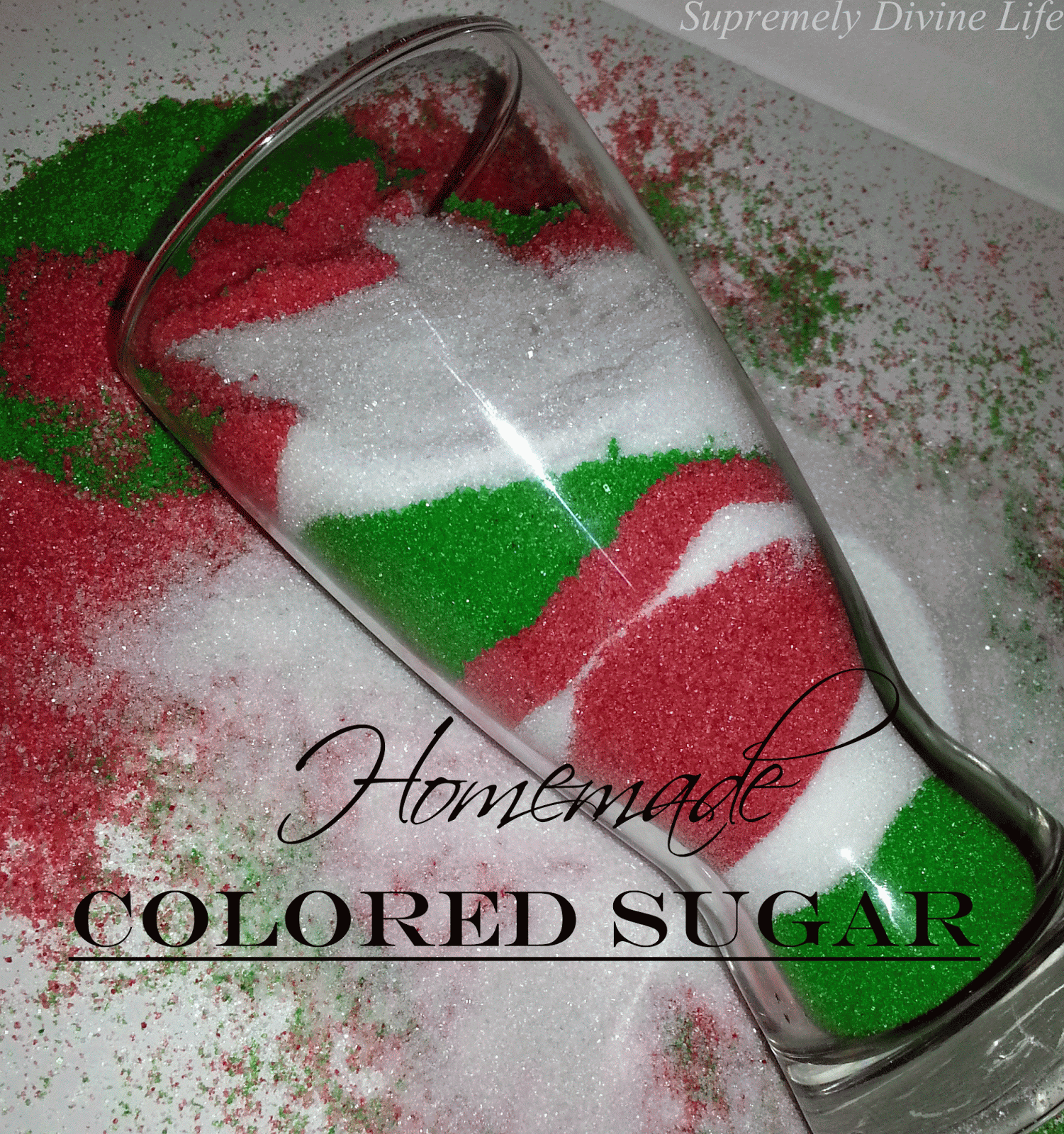 colored sugar