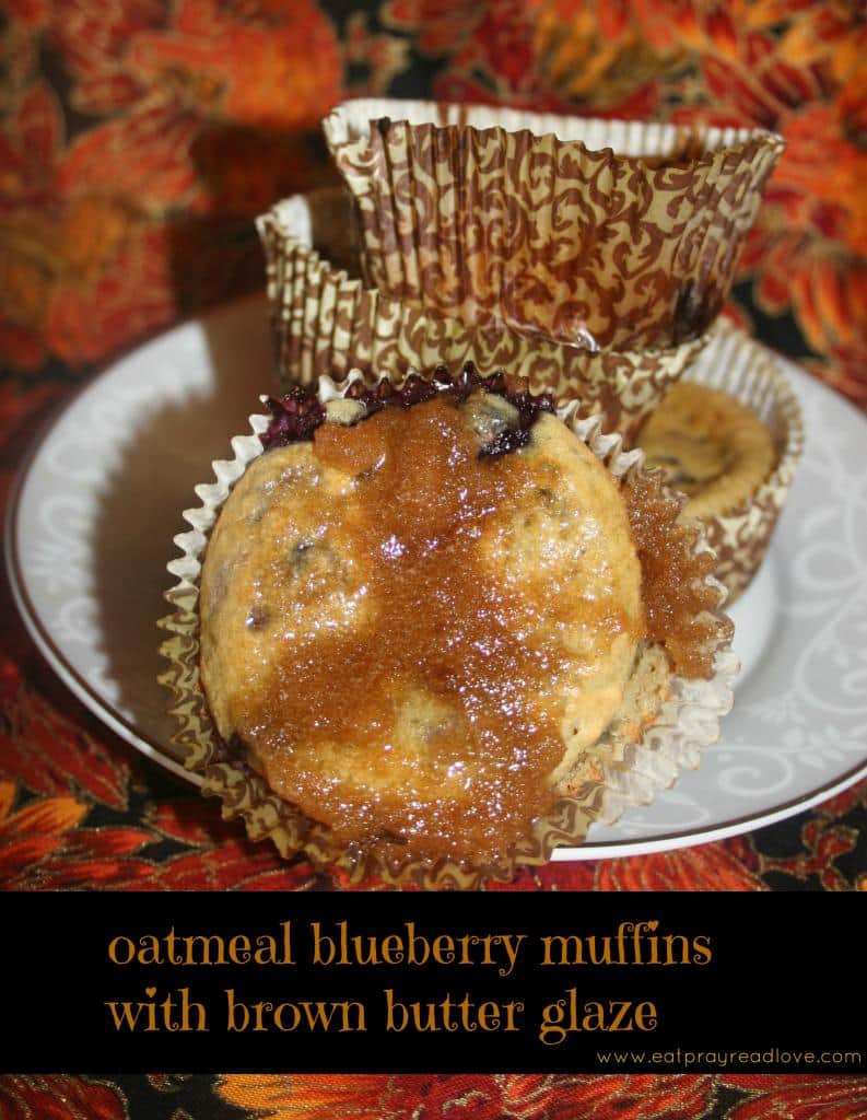 oatmeal blueberry muffins