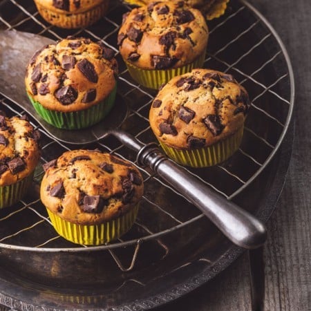 Chocolate-Chip-Banana-Muffins