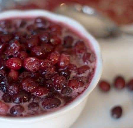 cranberry sauce recipe fresh cranberries