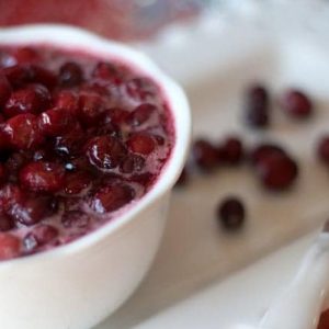 Homemade Cranberry Sauce