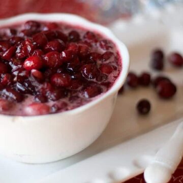 Homemade Cranberry Sauce