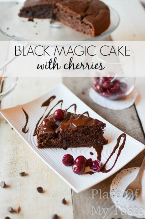Black Magic Chocolate Cake by All She Cooks