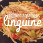 chicken asparagus linguine