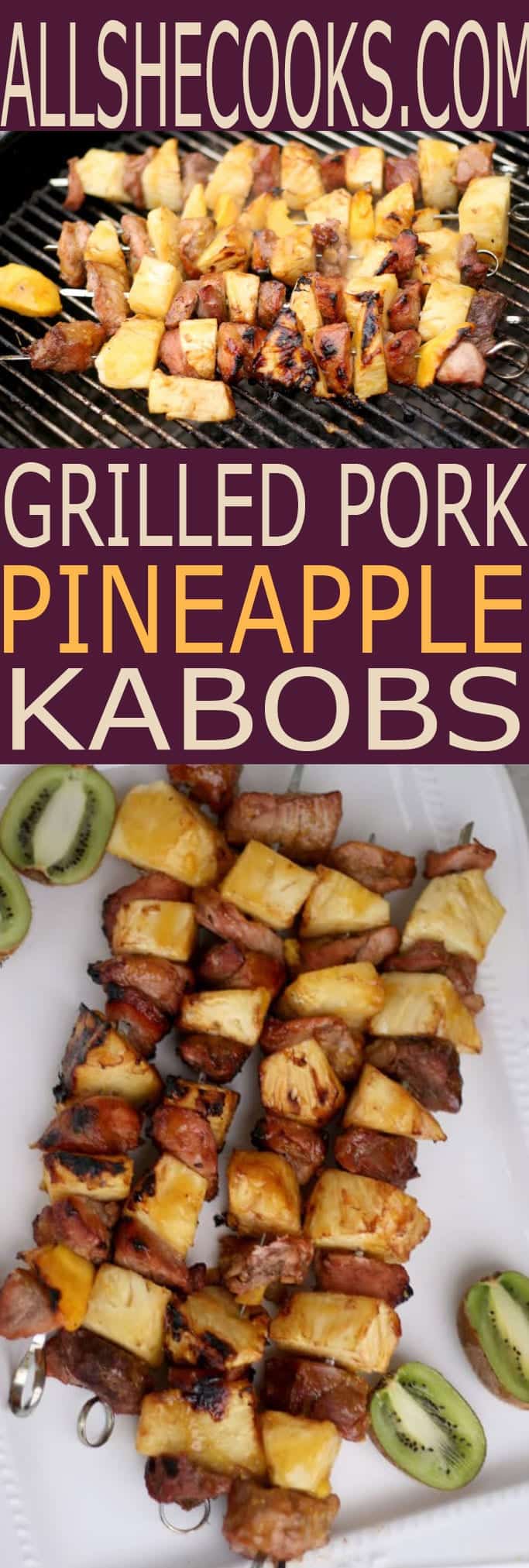 Pork and pineapple outlet kabobs