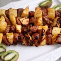 Grilled Pork Pineapple Kabobs
Mango Brown Sugar Glaze