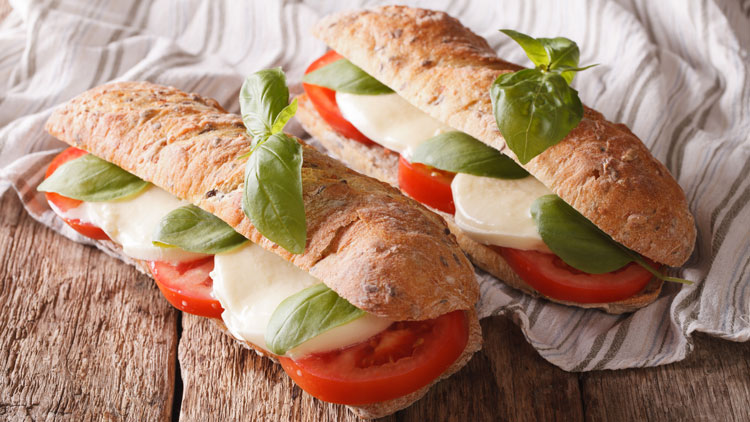 You'll love this easy Caprese Sandwich recipe. It's a simple taste of Italy that you can make right at home. One of the best sandwich recipes around.