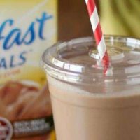 Chocolate Peanut Butter Banana Smoothie