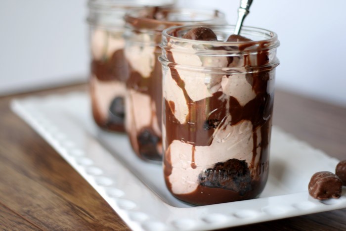 Twix Brownie Trifle by All She Cooks