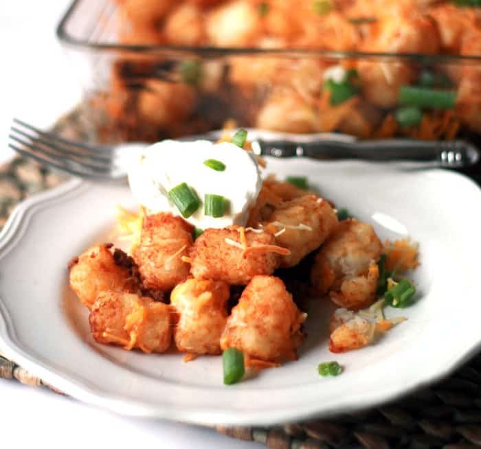 Taco Tator Tot Casserole