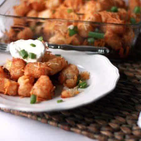 Quick and Easy Taco Tator Tot Casserole