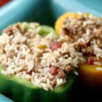 Permalink to: Hot & Dirty Stuffed Peppers Hot 'n Dirty Stuffed Peppers are the perfect twist on a classic entrée. Heat things up with hot peppers and dirty rice all stuffed into a delectable bell pepper.