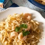 Permalink to: Creamy Shrimp Scampi, Giveaway and Meal Plan creamy-shrimp-scampi-pasta