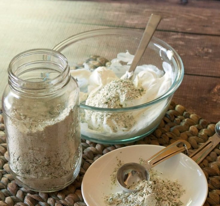 Homemade Ranch Dip - From Scratch