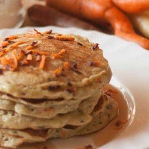 carrot cake pancakes