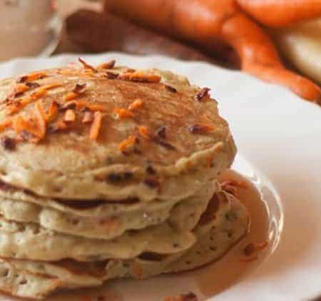 carrot cake pancakes