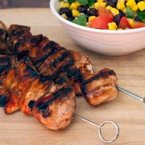 Spicy Grilled Chicken Kabobs