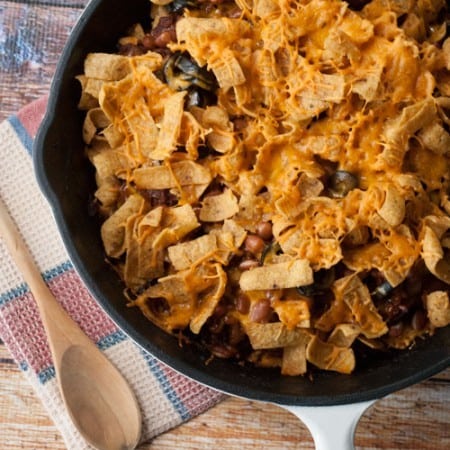 Chili Corn Chip Casserole