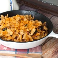 Chili Corn Chip Casserole