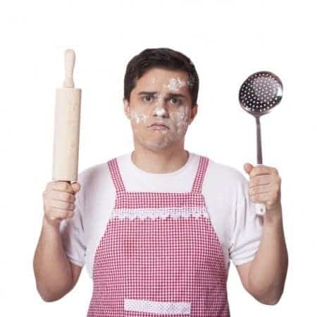 man cook