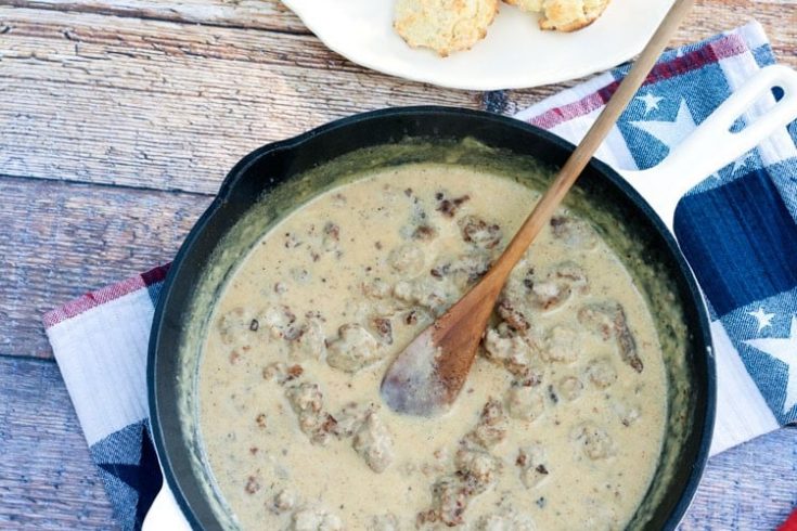 How Make Gravy- Homemade Sausage Gravy