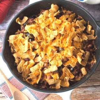 chili corn chip casserole