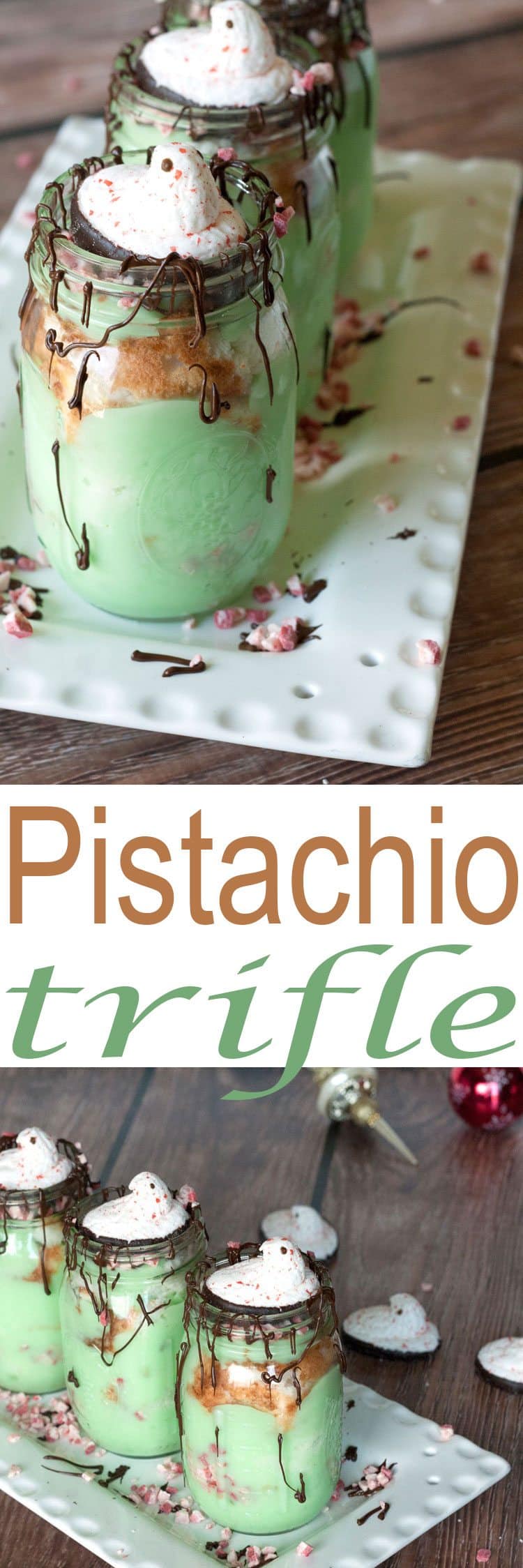 Best Holiday Trifle recipe. Our Pistachio Trifle is an easy dessert recipe and absolutely delicious! It is fun to make and a beautiful dessert.