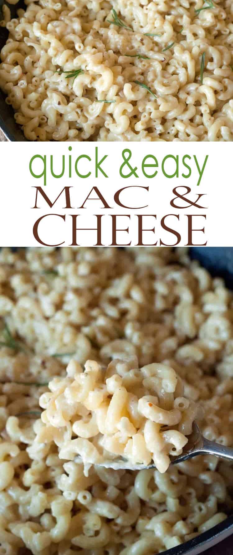 white mac and cheese